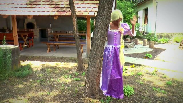 Rapunzel Hair Disaster TANGLED BY Joker Real Life Disney Princess Movie + Jasmine Hairstyle