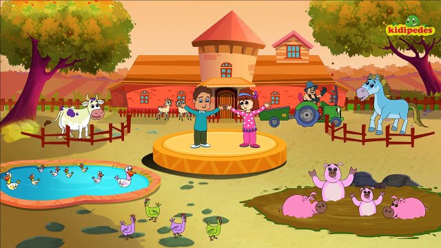 Old Macdonald Had A Farm - Children Nursery Rhymes I Baby Songs I Toddler I Kindergarten Kids