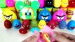 Surprise Eggs spiderman, minions, dinosaurs, dragon, giant angry bird surprise