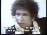 Bob Dylan 1984 French TV Interview