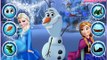 Frozen Elsa Anna Disney- Frozens Sisters build Olaf Fever videos Games for Kids