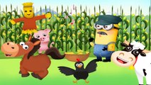 Old Macdonald Had A Farm Minions 2016 | Minions Remix | Nursery Rhymes Songs