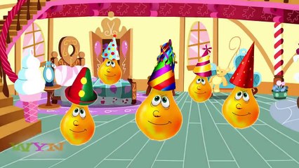 Papaya Finger Family Nursery Rhyme | Funny Animated Videos| Rhymes For Nursery | Kid Songs