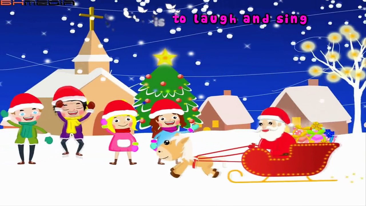 Jingle Bell song with lyrics and Lead Vocal Christmas Song Nursery