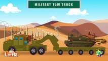 Learn Army Vehicles | Military Vehicles & Submarine for Children | My Little TV