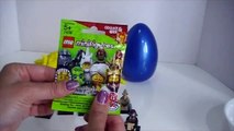 LEGO Mini Figure Head Play-Doh Surprise Egg Filled with LEGO Blind Bags and many Surprise Toys!