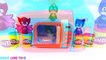PJ Masks Magic Microwave Learn Colors Playdoh Toy Surprises Cookies