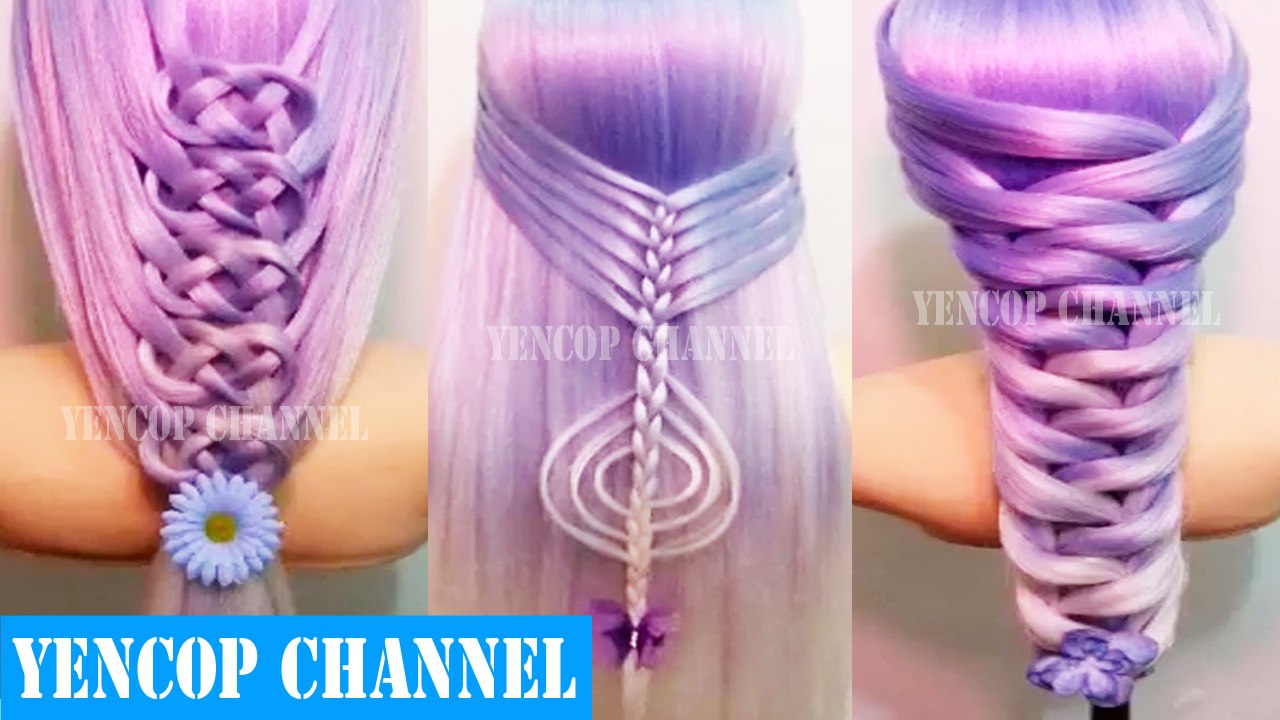 Como Hacer Peinados Faciles y Bonitos & Trenzas Faciles y Bonitas (P10)