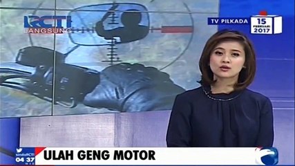 Geng Motor Aniaya Warga Hingga Kritis