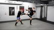 Tiger shadow muay thai boxe kickboxing laurentides roundkick counter