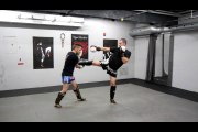 Tiger shadow muay thai boxe kickboxing laurentides roundkick counter