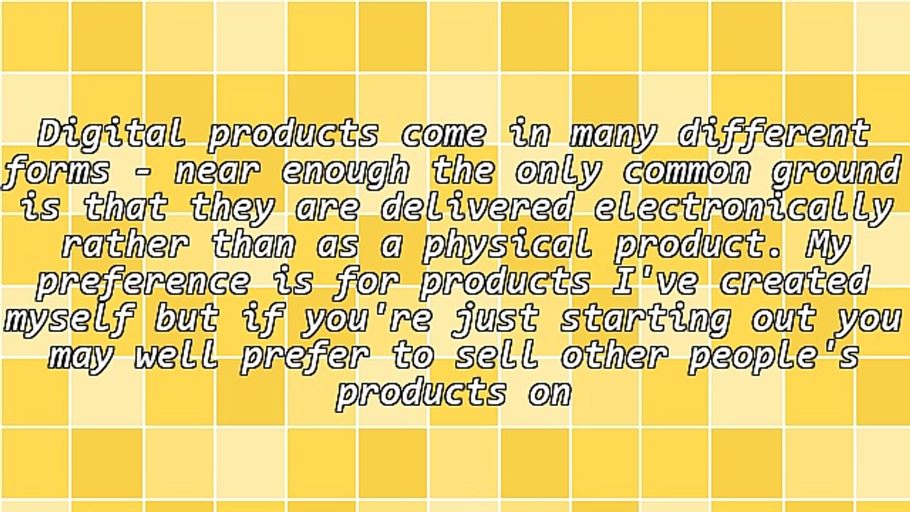 3 Easy Types of Digital Products to Sell