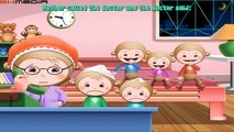 Five Little Monkeys Jumping On The Bed Lyrics | Nursery Rhymes TV | Ultra HD 4K