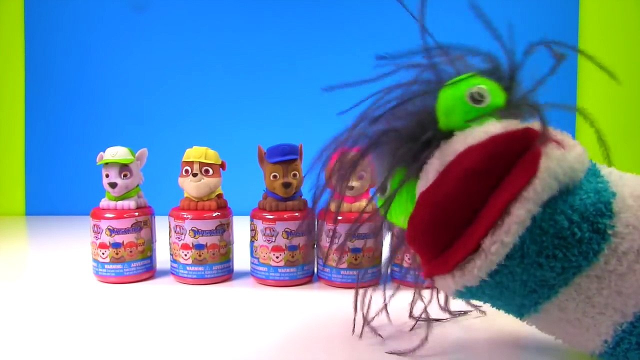 Paw Patrol Mashems Change Hat Vests Clothes Outfits Mystery Mashem | Fizzy Toy Show