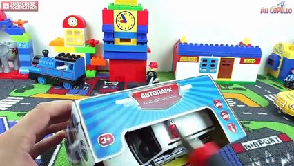 Машинки. Игрушки для мальчиков Полицейская машинка - Police Car Cartoon about toy cars