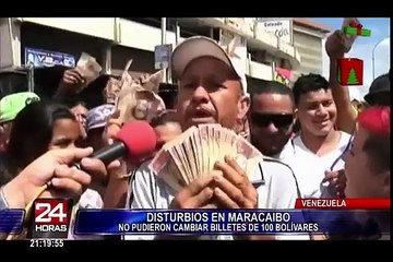 Distrurbios y saqueos por falta de billetes dejan tres muertos