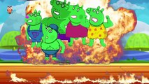 Daddy Finger Peppa Pig Hulk - Family Finger Songs - Nursery Rhymes Lyrics