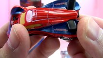 The Amazing Spider-man unboxing voitures en jouet Spiderman Hot Wheels | français