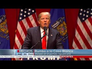 Rumbo a la Casa Blanca: División en el partido republicano