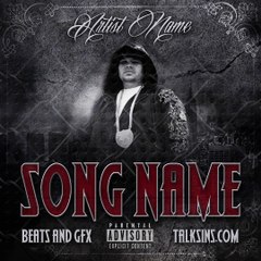 Mixtape Album Cover Design - Hip hop Rap Trap 'Fat Joe' Example