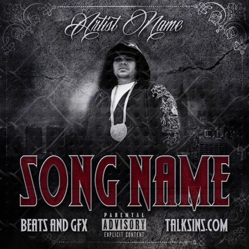 Mixtape Album Cover Design - Hip hop Rap Trap 'Fat Joe' Example