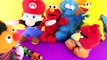 Cookie Monster with Super Mario and Elmo Shows Fisher Price Little People Music Parade Ride-On