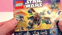 Lego Star Wars Microfighters Series 3 Wookiee Gunship avec Chewbacca français - Unboxing & Demo