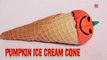 Play Doh Pumpkin Ice-Cream Cone | Pumpkin Ice-Cream Cone | How To Make A Pumpkin Ice-Cream Cone