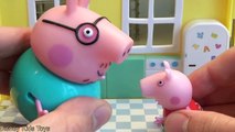 Peppa Pig fait des glaces pour George Pig qui pleure - Episode jouets en français