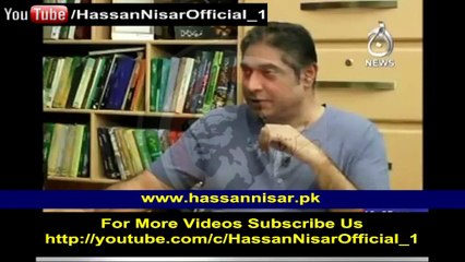 Hassan Nisar Exclusive Interview With Rana Mubashir 10 July 2015 Part-1