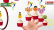 Sesame Street Cupcake Finger Family Rhyme Lyrics Ernie and Bert, Muppets Kermit Sesamstrasse Puppen