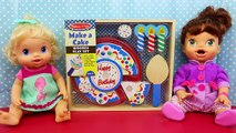 Baby Alive Dolls Birthday Cake MELISSA & DOUG Wooden Cut & Slice Toy   Learning Math & Counting