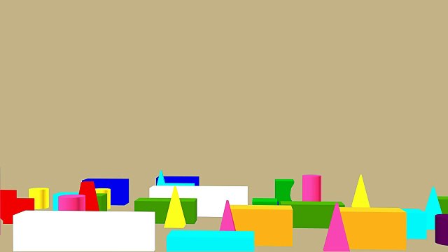 Малыш видео. Строим замок для принцессы из кубиков. Video Kid. We are building a castle for a prince