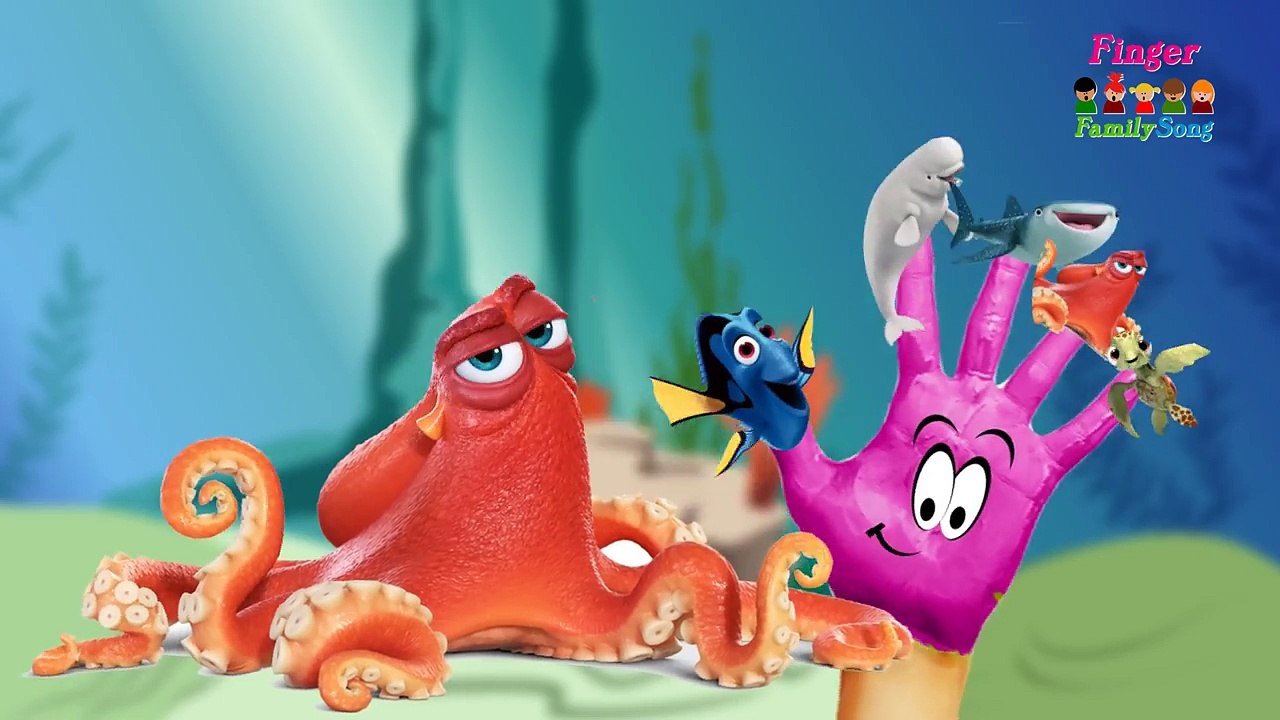 Disney Finding Dory Finger Family song l Nursery Rhymes l Kids song