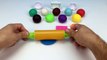 Play and Learn Colours with Playdough Modelling Clay with Ice Cream Molds Fun for Kids
