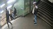 Berlin'de metro istasyonunda bir kadını tekmeleyen zanlı yakalandı