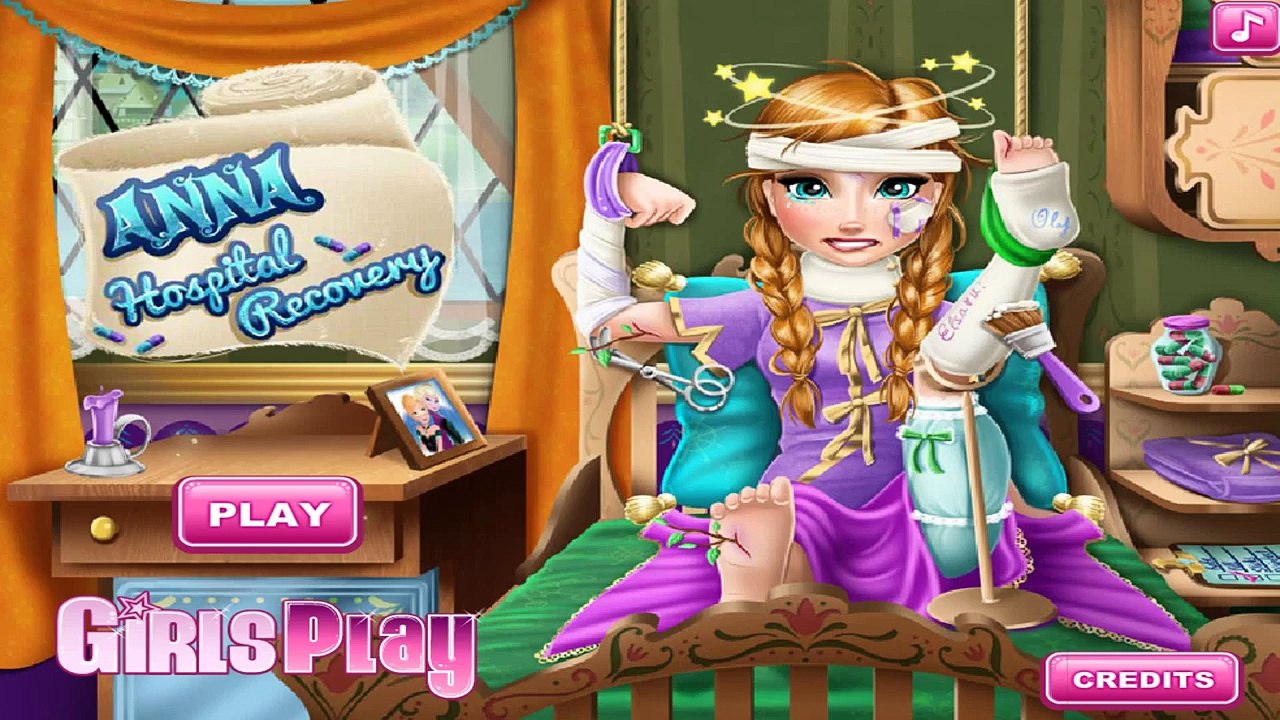 Anna Hospital Recovery: Disney Princess Rapunzel - Best Games For Girls