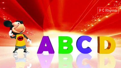 Mickey Mouse ABC Song | Alphabet Songs for Children.