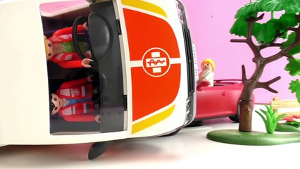 Film Playmobil français – Accident avec lambulance – Histoire Playmobil