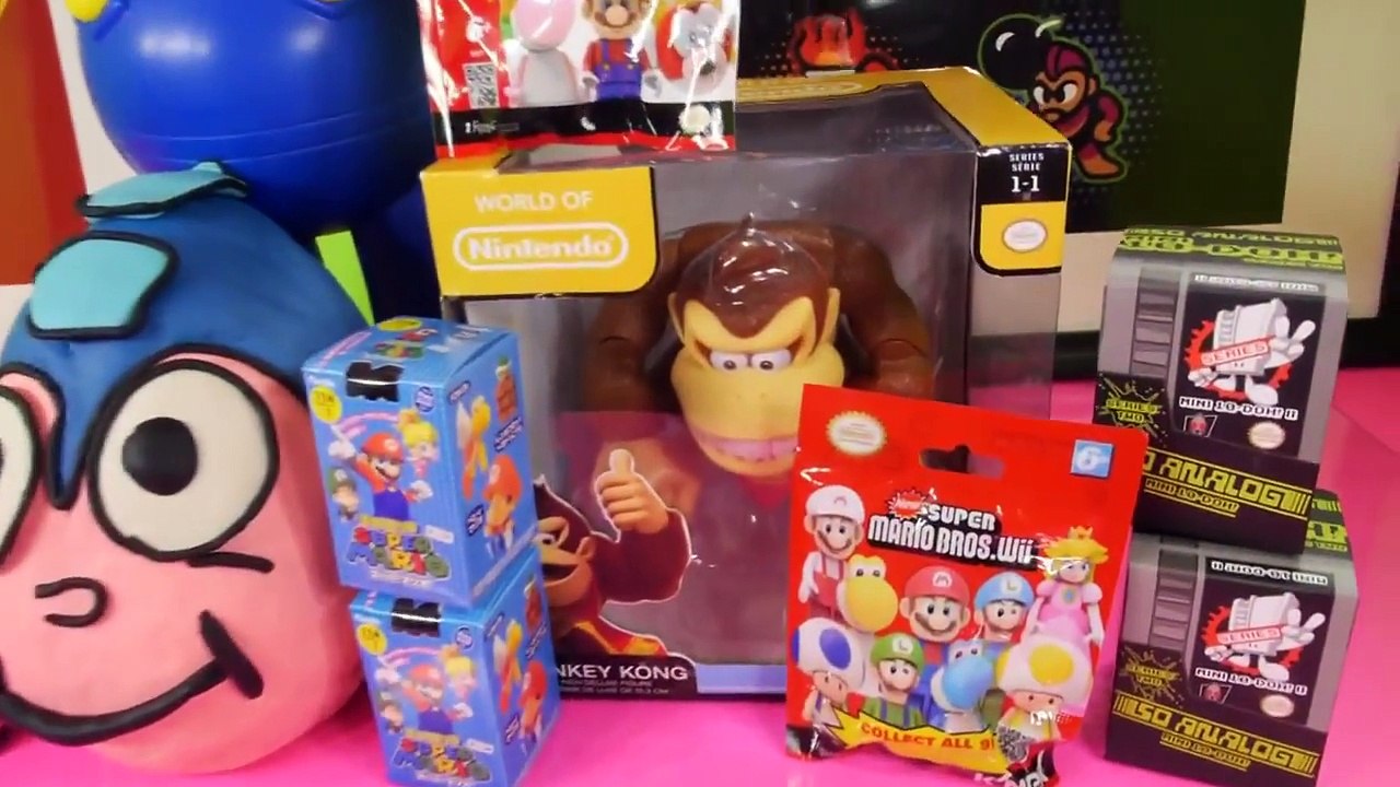 Play Doh Mega Man Surprise Egg Mario Toys Blind Boxes Playdough Disney Cars Toy Club DCTC