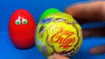FUNNY surpirse eggs! Peppa Pig Chupa Chups Disney Mickey Mouse SpongeBob eggs surprise mymillionTV