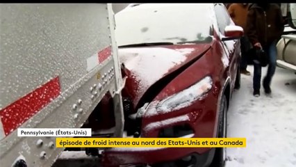 Une vague de froid intense frappe le Canada et le nord des Etats-Unis