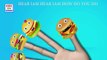The Burger Finger Family Cartoon Nursery Rhyme | Burger Cartoon Daddy Finger Songs For Children