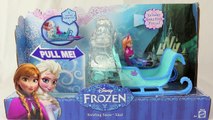Disney Frozen Toy Review Disney Princess Anna Swirling Snow Sled and Princess Elsa Magic Clip