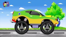 Monster Trucks Stunts | Truck Gaming | Baby Videos | Cartoon Rhymes
