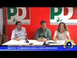 Barletta  | Il  Pd abbandona Cascella, nuova crisi politica?