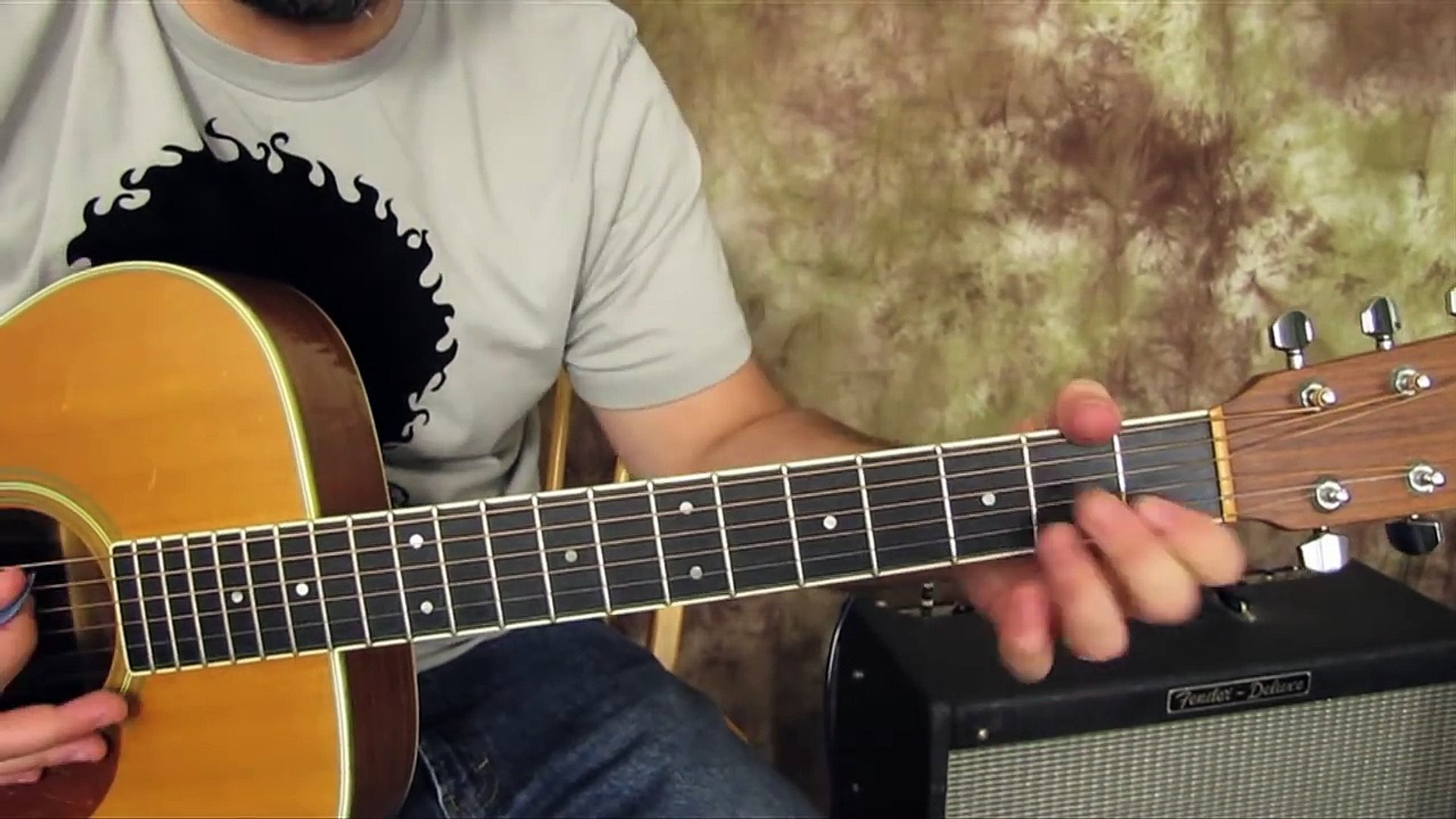 ⁣Secondhand Serenade - Fall For You - Easy Beginner Acoustic Songs Guitar Lesson