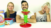 KATHI vs. KAAN vs. NINA: Murmelmikado - Wer sammelt, der verliert! Spiel mit mir Kinderspielzeuge