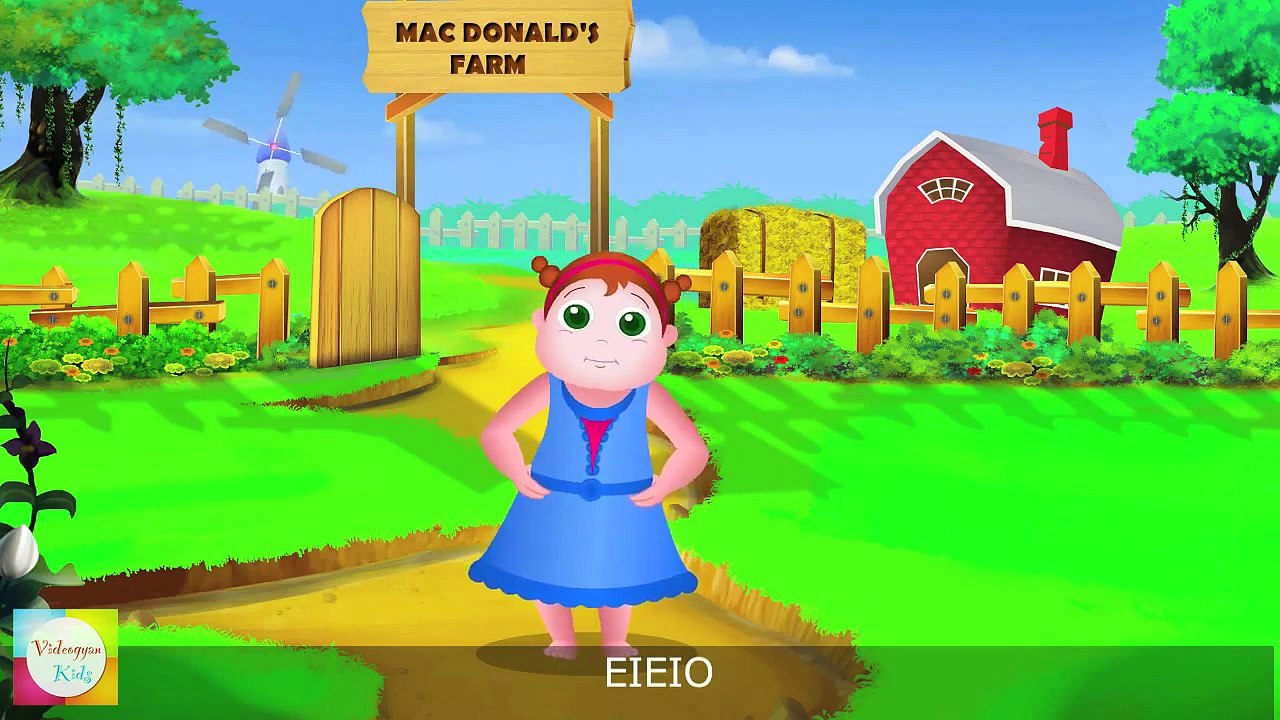Old MacDonald Had A Farm - Nursery Rhymes For Children