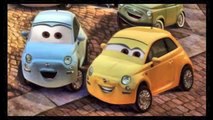 DisneyCarToys Franca Disney Cars 2 Diecast Toy new Mattel Fiat 500 Uncle Topolino Lugi